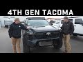 4th gen 2024 toyota tacoma trd off road premium first look  test drive on 35s