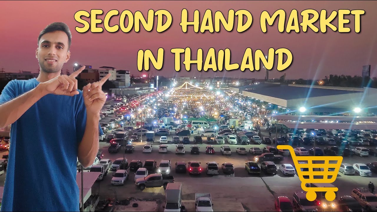 SECOND HAND Market in Thailand | Cheap Shopping in Thailand | Thailand Weekly Market