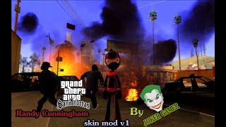 Gta San Andreas Randy Cunningham skin mod v1.0