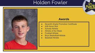 BMS - 7th Grade Awards