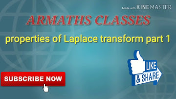 Properties of Laplace transform part 2|| engineering mathamatics 3 || vtu new syllabus
