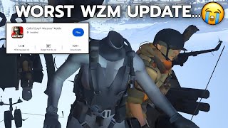 NEW UPDATE DESTROYS WARZONE MOBILE! It's literally unplayable..!😭