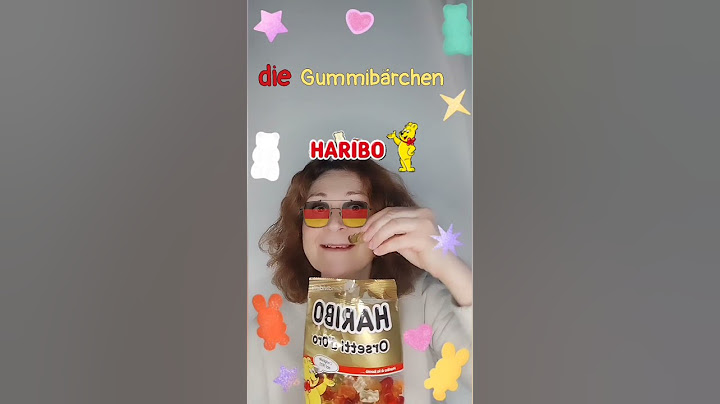 Le origini degli Orsetti Gommosi Die Gummibärchen  Nati in Germania!