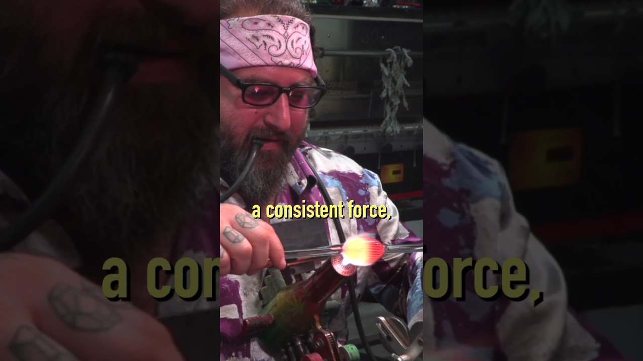 Making a perfect glass Swirl marble pattern 