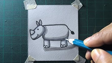 Master the Art of Drawing a Rhino: Step-by-Step Guide for Beginners!