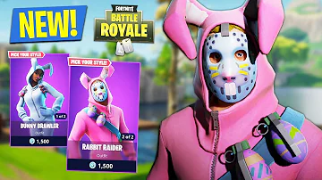 NEW UPDATE!! *RABBIT RAIDER & BUNNY BRAWLER* // 12,750+ KILLS // 682+ WINS (Fortnite Battle Royale)