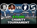 My POV of the $10,000 Charity Event! Lethamyr & Jon vs. Athena & Sizz