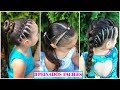 3 PEINADOS FACILES y BONITOS para NIÑAS 💖 3 EASY HAIRSTYLE for GILS 💖 LPH