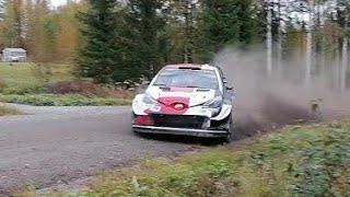 Kalle Rovanperä Flying Rally Finland 2021 test Toyota Yaris WRC