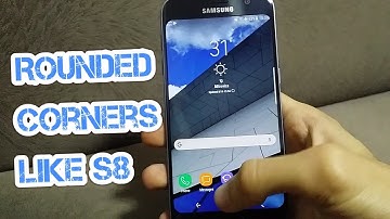 Make Rounded Corners Like Galaxy S8