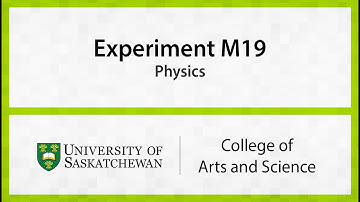 Experiment M19 – Hooke’s Law and Simple Harmonic Motion