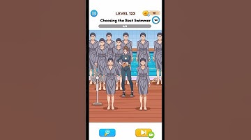 Annoying Puzzle Game - Level 123 - Choose the best Swimmer.