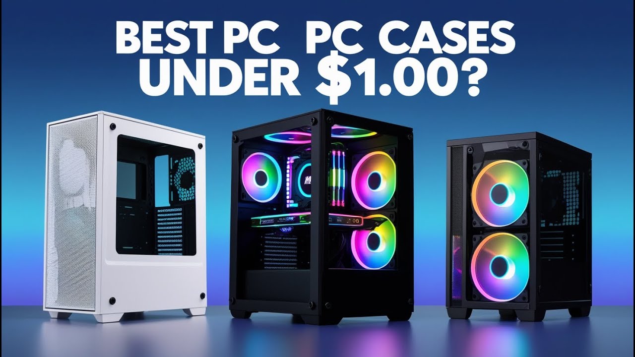 Top 5 Best PC Cases Under $100 in 2025 - YouTube