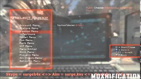 MW2 | TU8 | Project Reboot v4 | Cool Menu | +Download