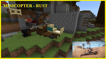 Minecraft Tutorial     How to Build a Rust Minicopter