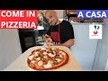 Come in Pizzeria la Pizza fatta in casa Pizza cotta su Pietra Giropizza