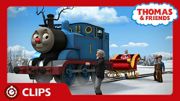 Thomas Saves Santa's Sleigh! | Steam Team Holidays | Thomas & Friends