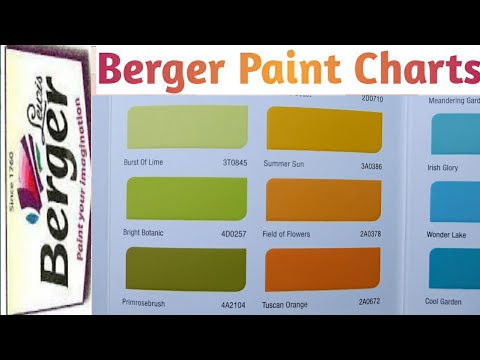 Latest Berger Paint Chart Part 2 Making Colour Charts Catalogue You - Berger Paints Colour Code Pdf
