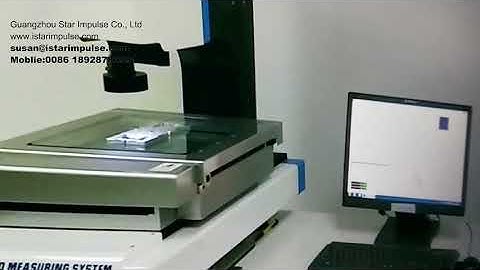 3D video measuring system
