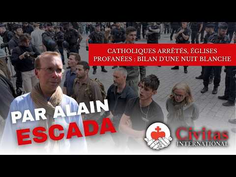 Catholics Arrested, Churches Desecrated during 'Nuit Blanche' (Paris' White Night Festival)