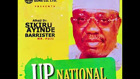 AARE DR SIKIRU AYINDE BARRISTER LIVE FOR NATIONAL