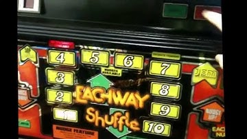 Each way shuffle prob