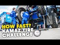 How Long Does It Take To Change A Kamaz Dakar Rally Truck Wheel?