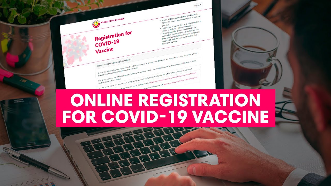 How To Register For The Covid 19 Vaccine In Qatar Youtube [ 720 x 1280 Pixel ]