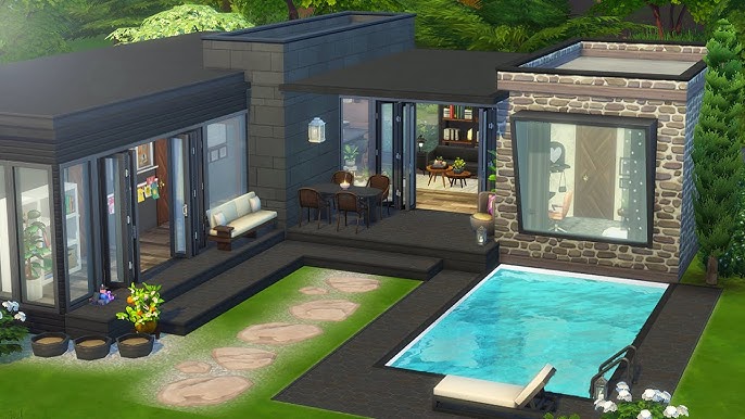 Casa Simples de Estudante, The Sims 4