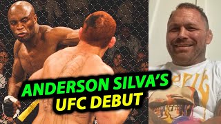 What it was like fighting Anderson Silva in his UFC debut 😲(Chris Leben)