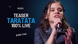 ( Teaser) Rori- Taratata 100% live rori taratata france2