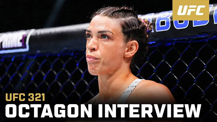 Mackenzie Dern Octagon Interview | UFC 321