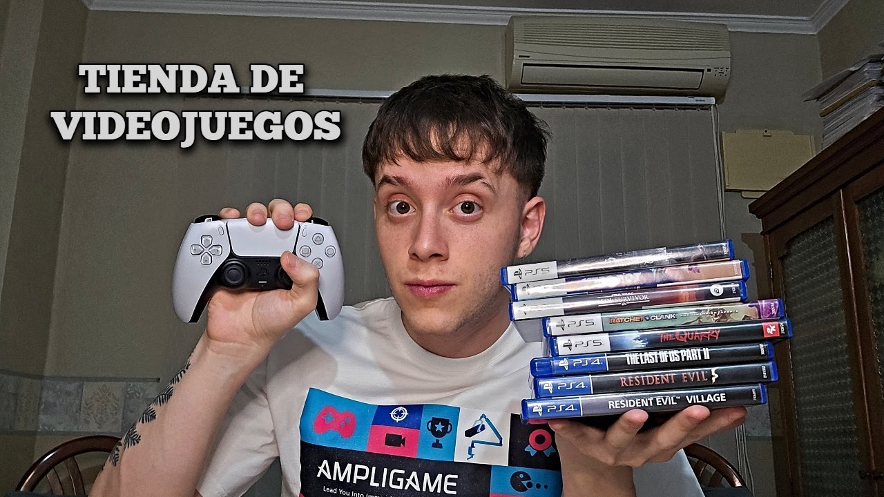 ASMR - MI TIENDA DE VIDEOJUEGOS (mega relajante)
