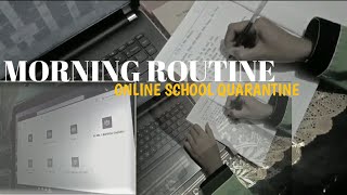 My morning routine  online school quarantine 2021 || CINEMATIC || INDONESIA