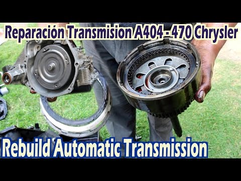 Automatic transmission A404, 413 A415 A470 A670