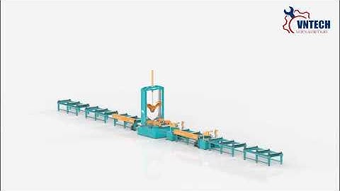 Máy Lắp Ráp Dầm Chữ H - Dây Chuyền Gia Công Kết Cấu Thép