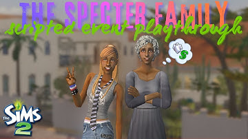 The Specter Family Has a Secret 🤫 | Sims 2 Strangetown Scripted Events