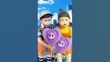 Squid Game AI Cotton candy ASMR #squidgame #squidgame2 #ai #asmr