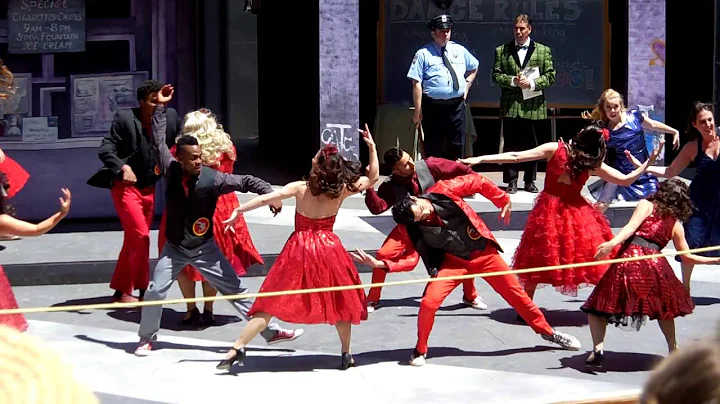 Frank Cardinale and the Cast of West Side Story