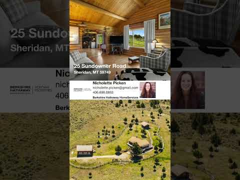 25 Sundowner Road, Sheridan, MT home video tour
