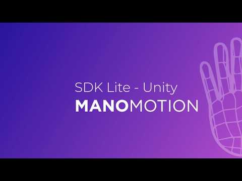 ManoMotion SDK Community Edition Tutorial - Unity Setup