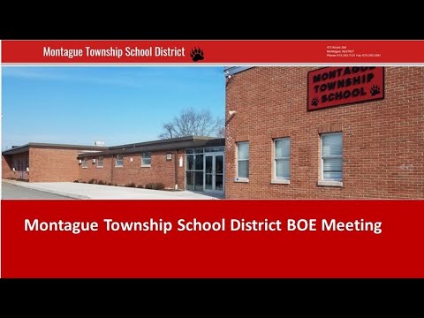 3-Montague Township School District BOE Meeting February 8th 2021 6:30 PM.