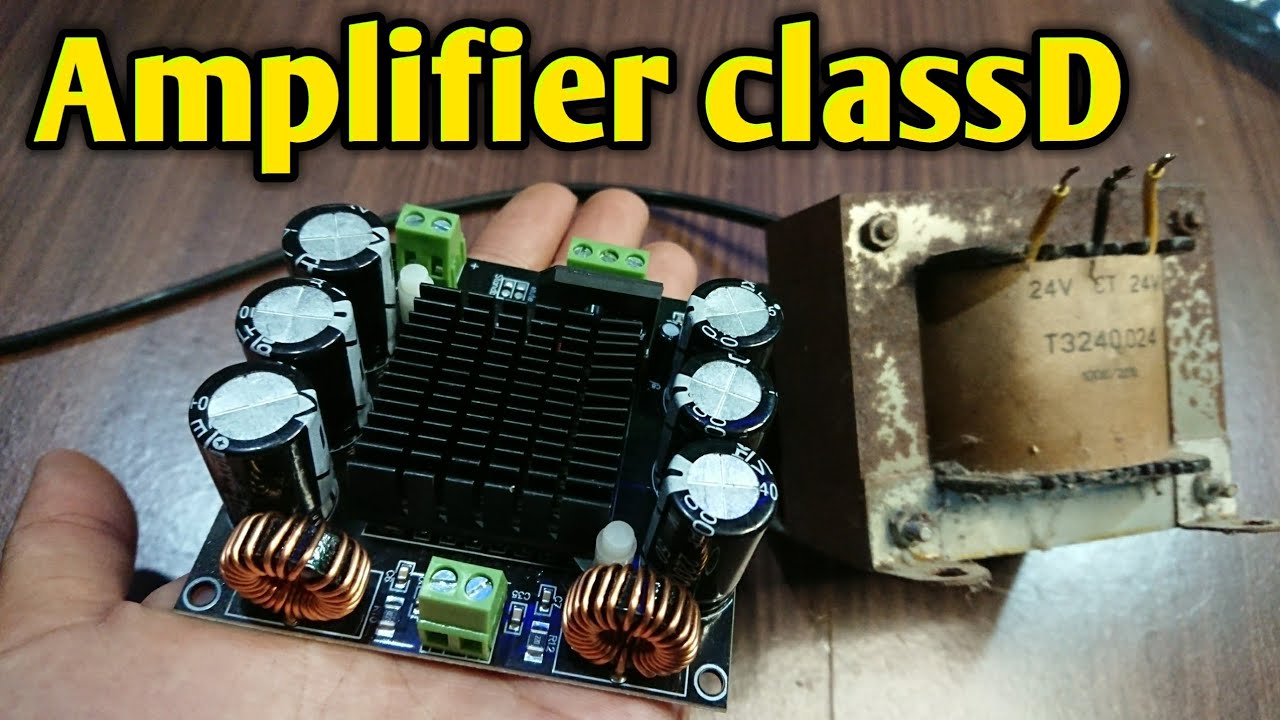 Review & Rakit Amplifier TDA8954TH 420 watt - pakai trafo bekas