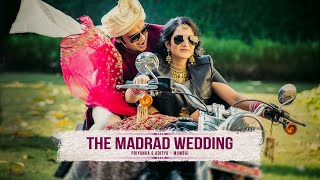 The Madrad Wedding - Priyanka & Aditya Trailer filmed on 'Meheram Mere', sung by the bride