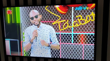 Claudio Blackman no programa Ta Bater da zap viva