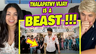 REACTION to BEAST - Official Trailer | Thalapathy Vijay | Nelson | Anirudh | Pooja Hegde