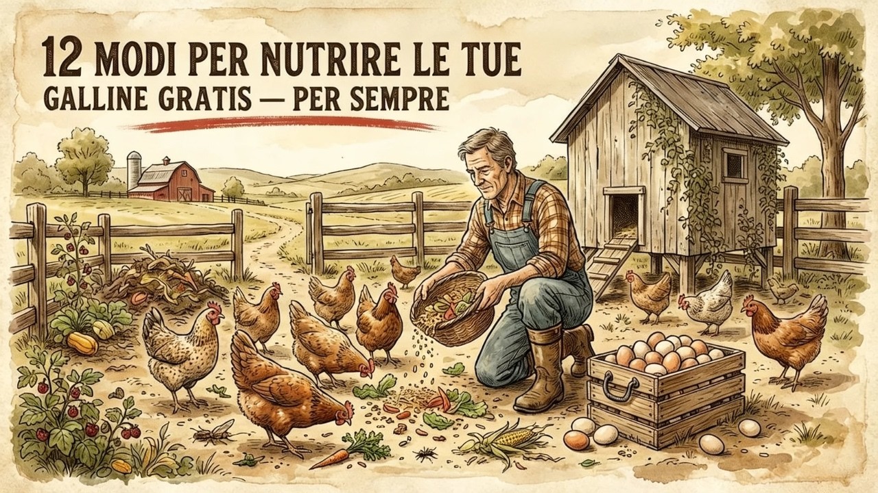 12 mangimi economici per polli: addio mangime composto, risparmi metà del reddito