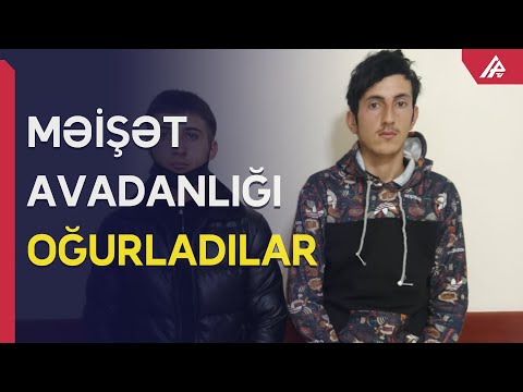 Qubada evdən oğurluq edən şəxslər saxlanılıb