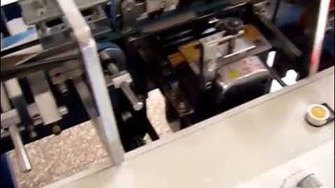 Shanghai Printyoung ZH-500 Automatic Mini folder gluer