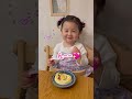 さなちゃん初めてのロールケーキに感動✨ #Shorts